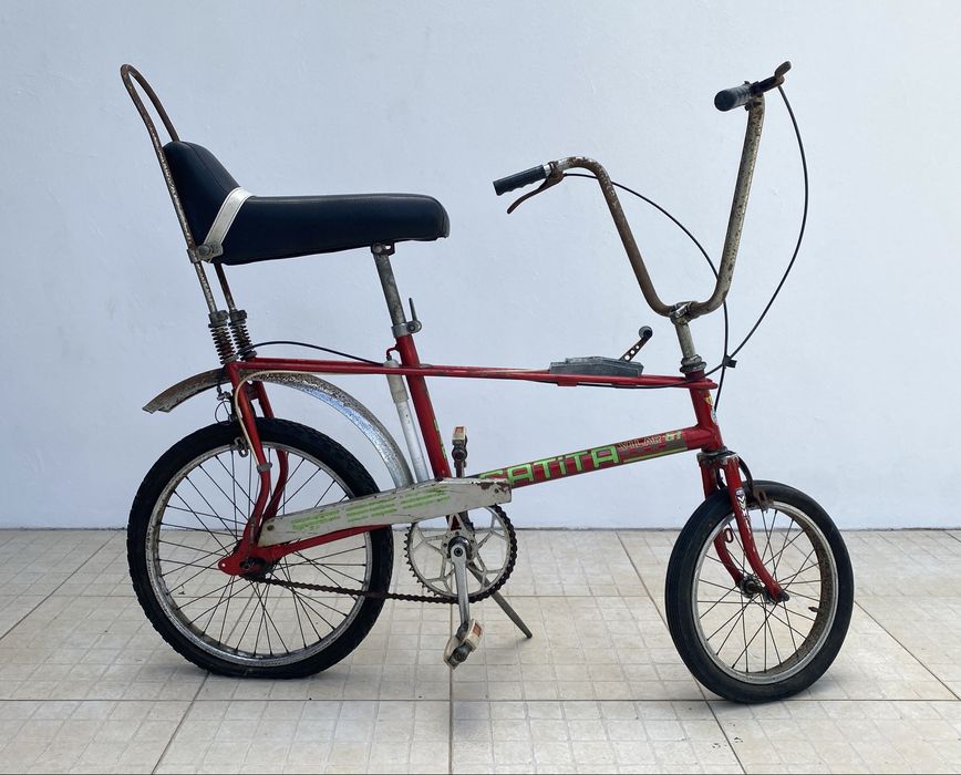 Bicicleta Vilar Catita GT chopper vermelha