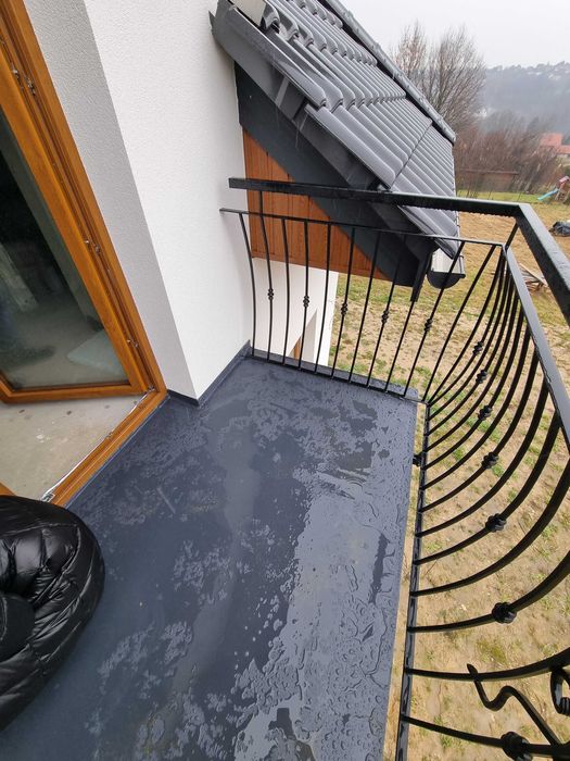 Hydroizolacje Dachy płaskie Tarasy Balkony Pcv Resitrix Epdm Papa