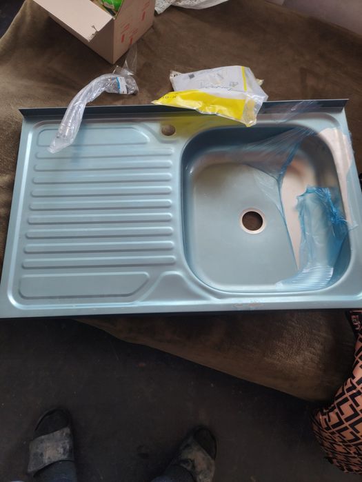 Мойка кухонная 80х50