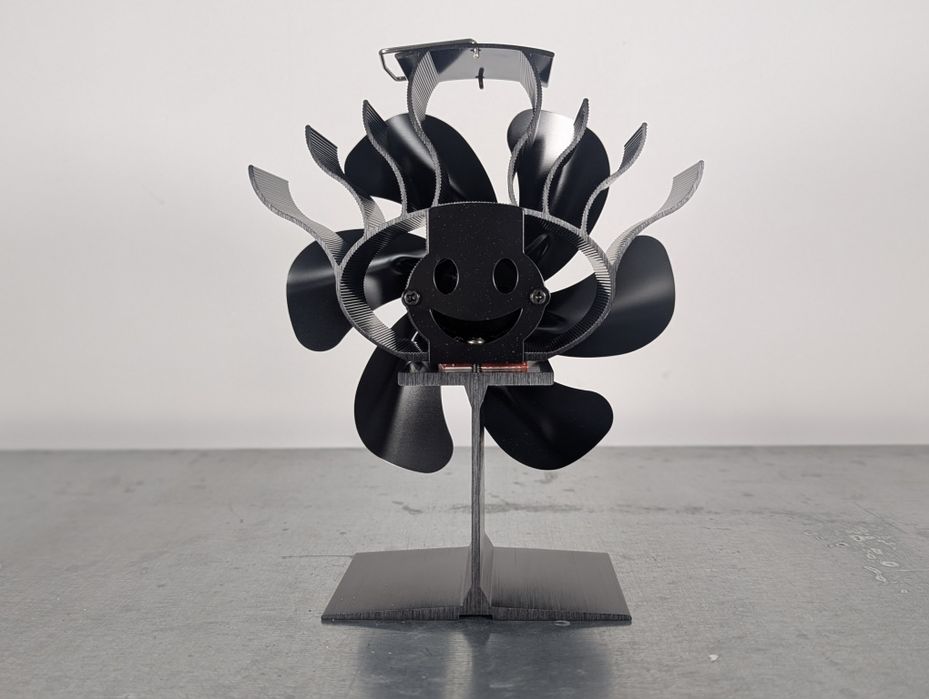 Wiatrak kominkowy wentylator termoelektryczny