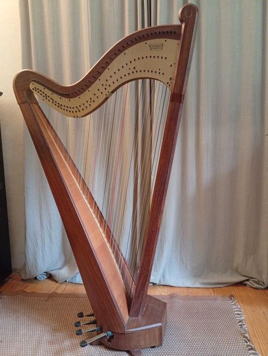 Harpa de pedais para venda ou aluguer