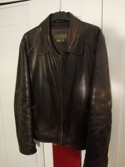 Casaco pele homem tam. L