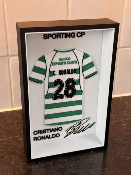 Moldura Camisola Cristiano Ronaldo Sporting CP