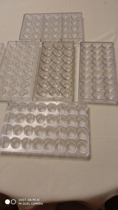 Moldes de Policarbonato para Bombons
