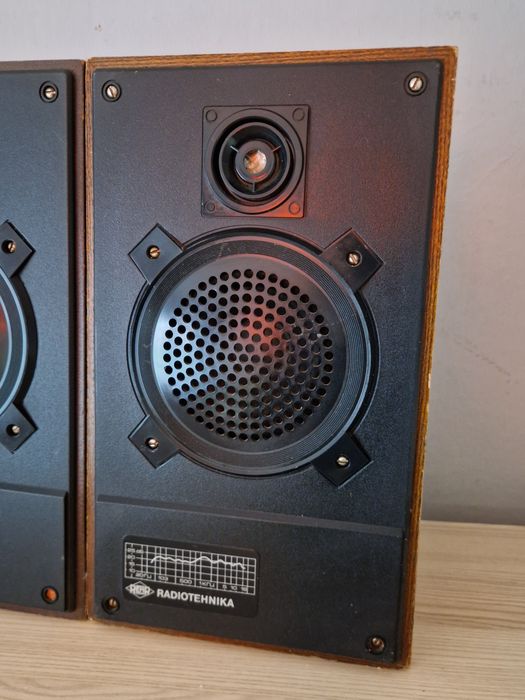 Kolumny półkowe do gramofonu - Radiotehnika S20A (tonsil)