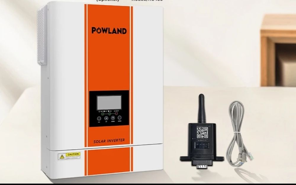 Гібридний інвертор Anenji, Powland, Easun 48в 6,2кВт, 24в 4кВт+ WiFi