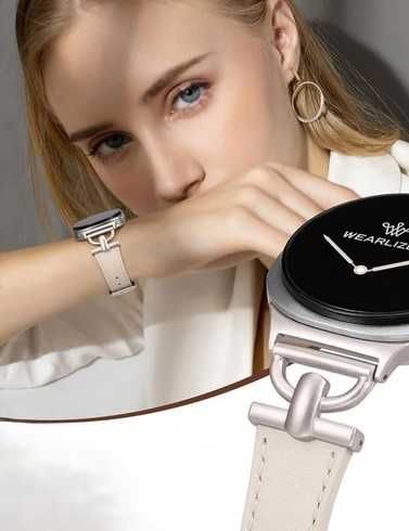 Pasek Skórzany Wearlizer do Samsung Galaxy Watch 8 40/44 Classic 46