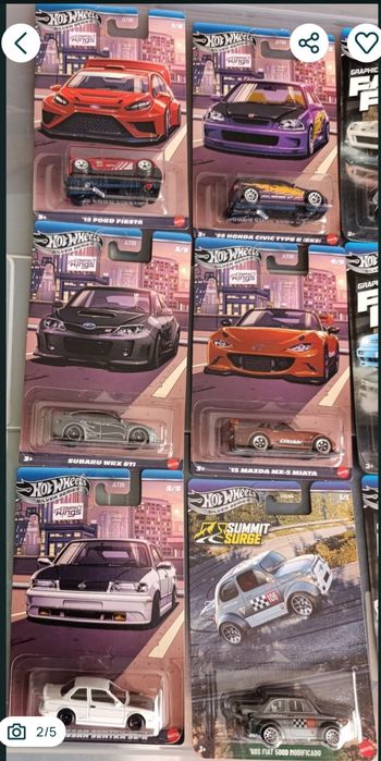 Hot wheels silver series