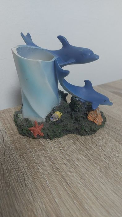 Porta canetas golfinhos