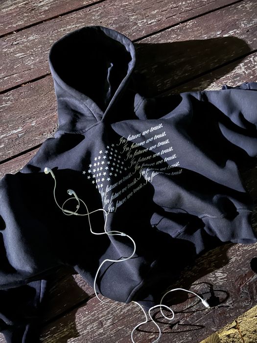 hoodie “in future we trust”, sk8 hoodie, худак, opium, кофта