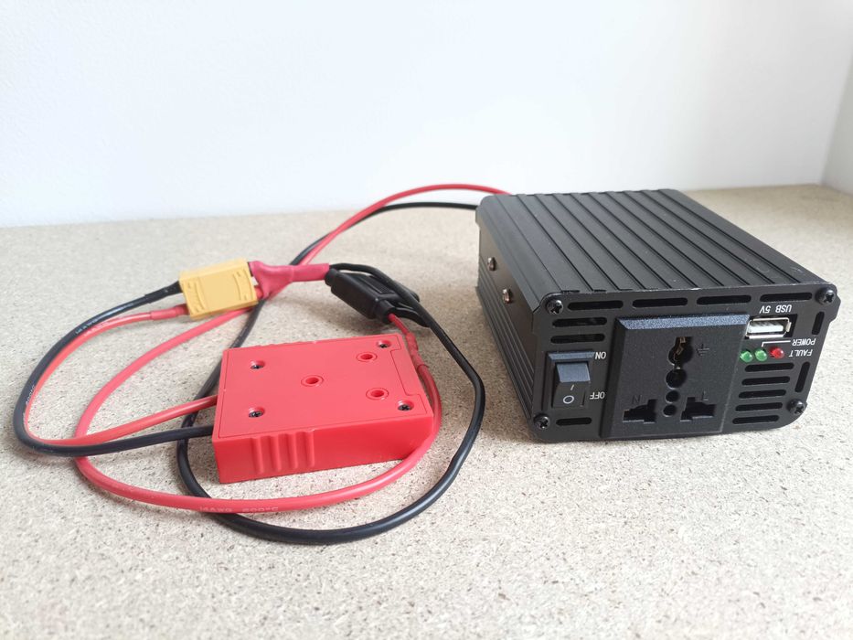 Przetwornica 18V na 230V 200W Einhell inwerter falownik