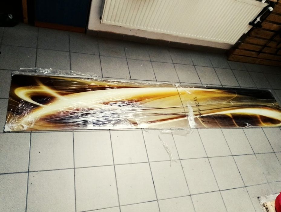 Panel szklany dwuczęściowy