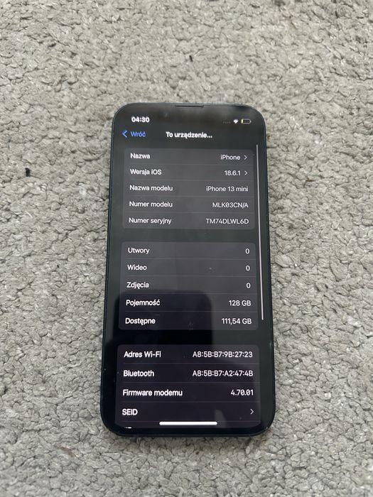 iPhone 13 mini 128gb