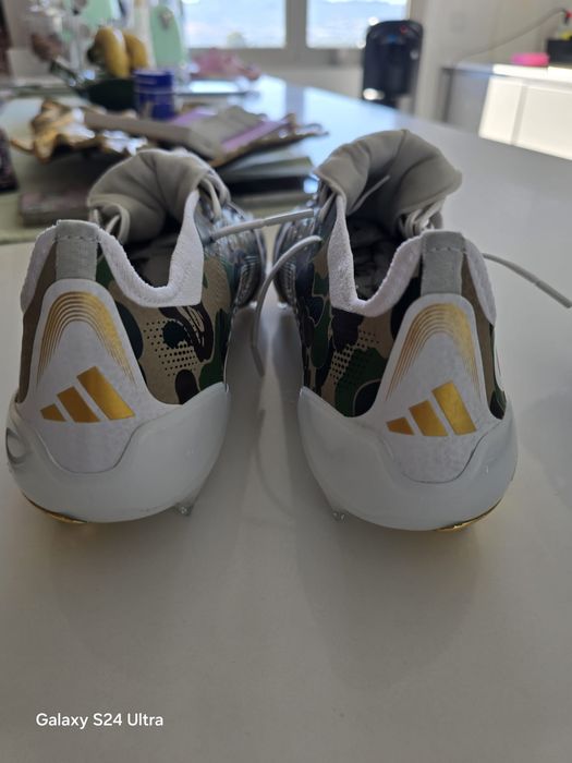 Bape Predator Adidas Elite Limited Edition Chuteiras Futebol Camo Rare. Chuteiras adidas Predator x BAPE Elite FT FG - Tamanho 44 (Novas)