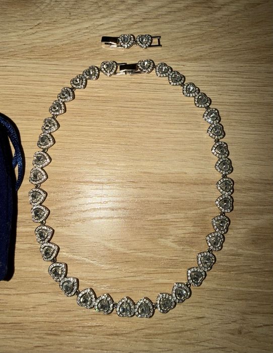 Colar Swarovski original coracoes