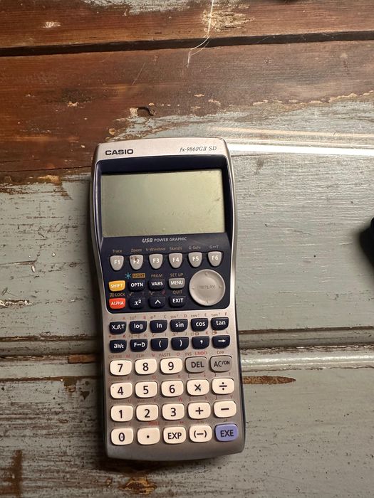 Calculadora Gráfica Casio fx-9860GII SD