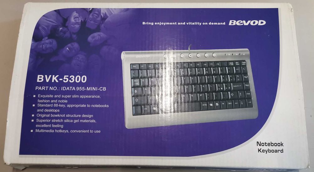 Teclado USB Bevod - BVK-5300