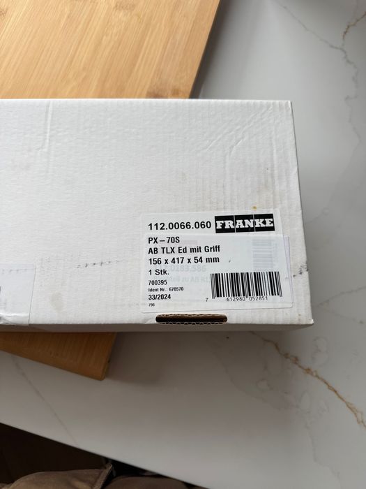 Franke ociekacz stal szlachetna