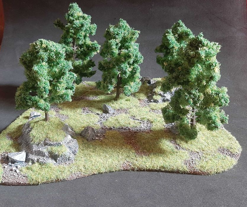 Makieta do gier- LAS LIŚCIASTY - LOTR, BOLT, AOS, WH40K, Legion