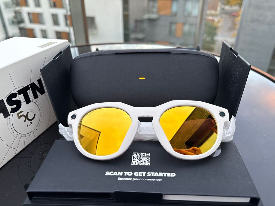 Smart okulary Oakley Meta HSTN - Warm Grey - Prizm 24K Polarized