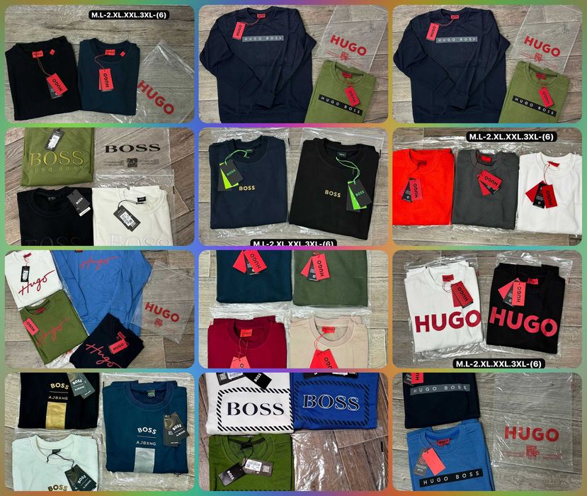 S- XXXL Premium hugo boss Bluza hb Outlet aj Premium