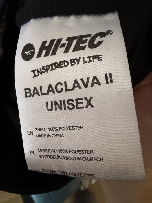 Баф балаклава та рукавички лижні Hi-tech