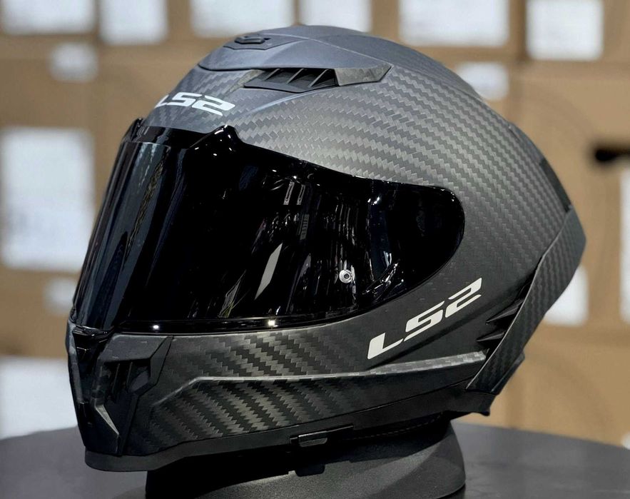 Capacete NOVO LS2 FF807 Dragon Carbon Mat. Desconto+EXTRAS. Tam XL