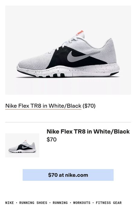 Nike buty sportowe białe