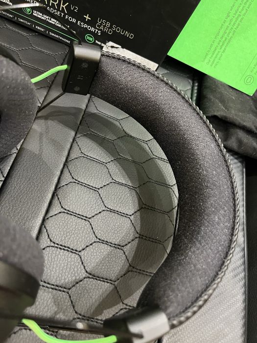 Наушники Razer BlackShark V2 + USB Sound Card.