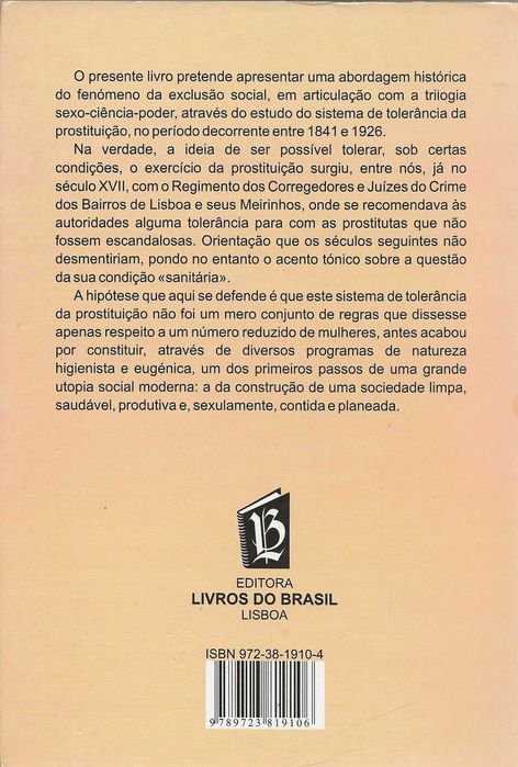 Sexo, Ciência Poder e Exclusão Social