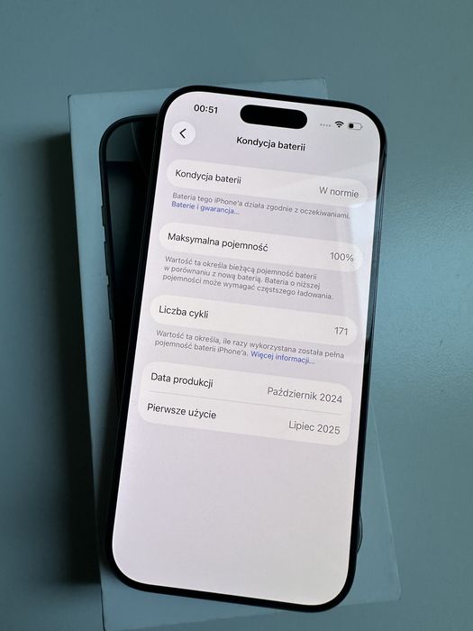 iPhone 16 pro 128GB Desert Titanium na gearancji do 15.07.2026