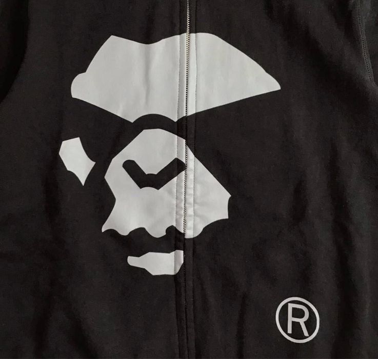 Bape zip hoodie