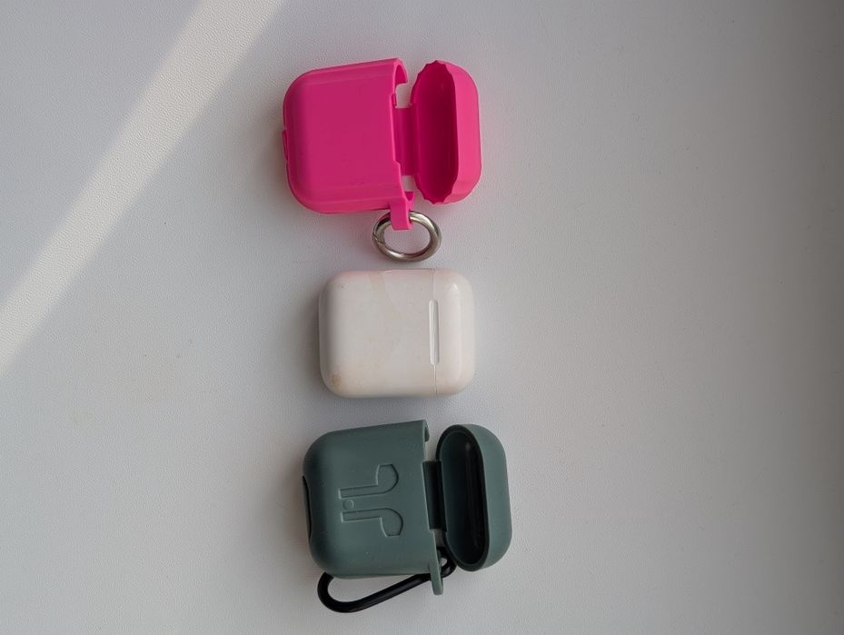 Apple AirPods 2 (оригінал) + 2 чохла