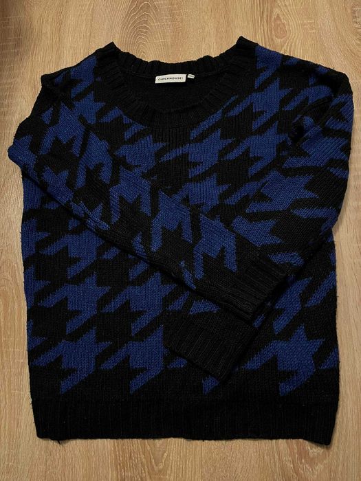 Sweter gruby ciepły zimowy