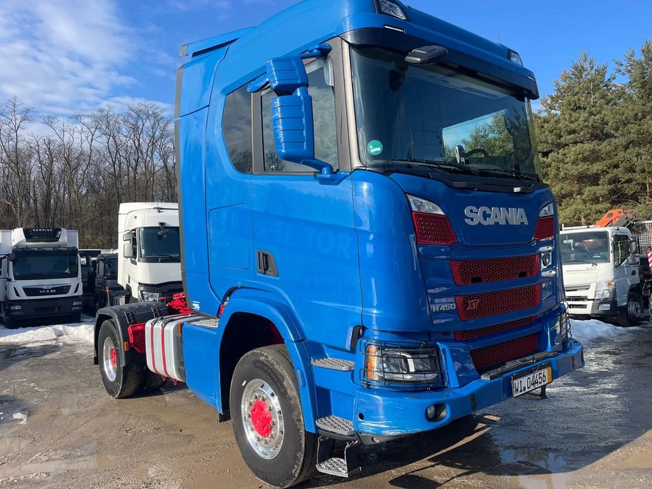 Scania XT 450  4X4 na mostach