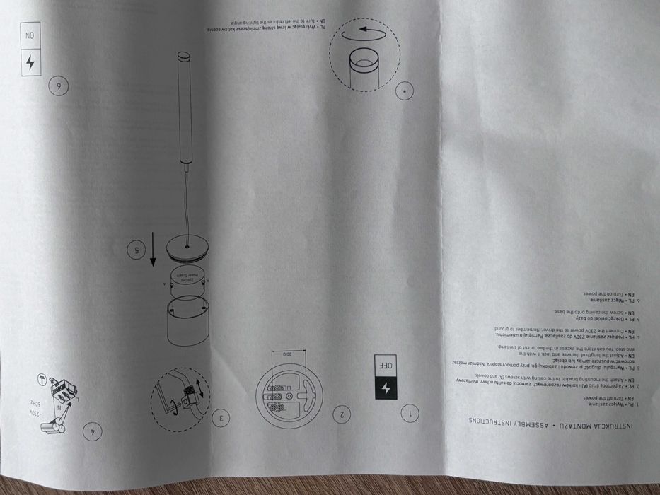 Lampa  wisząca Moi 60 Z NW TRIAC Chors