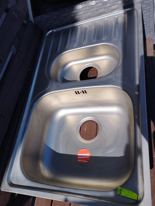 Zlewozmywak kuchenny wpuszczany w blat TANIO NOWY