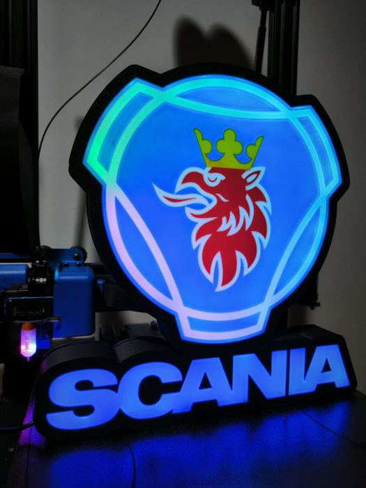 Scania Logo led RGB