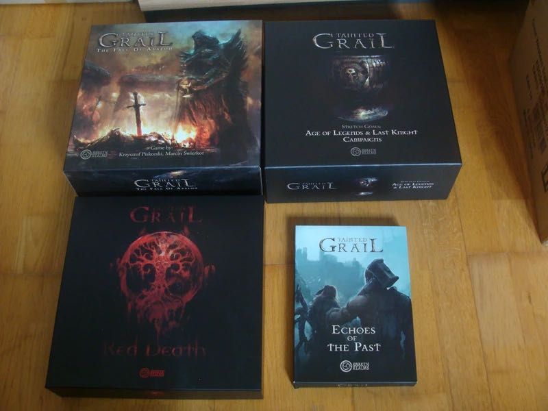 Tainted Grail: The Fall Of Avalon - Core Pledge + Red Death + Echoes Of The Past EN