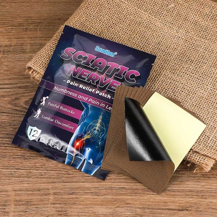 Пластирь для снятия боли   тазобедренного сустава.