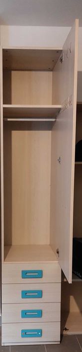Quarto infantil/juvenil completo – marca Lourini – com muita arrumação