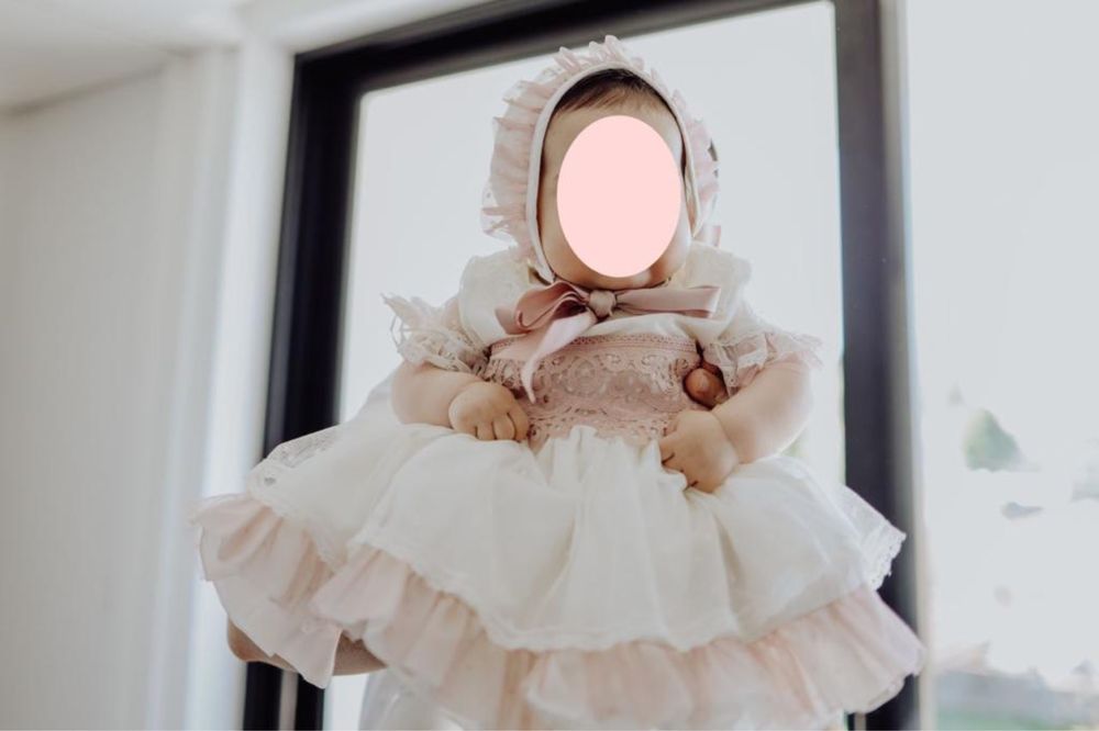 Vestido de cerimonia abuela tata 6M