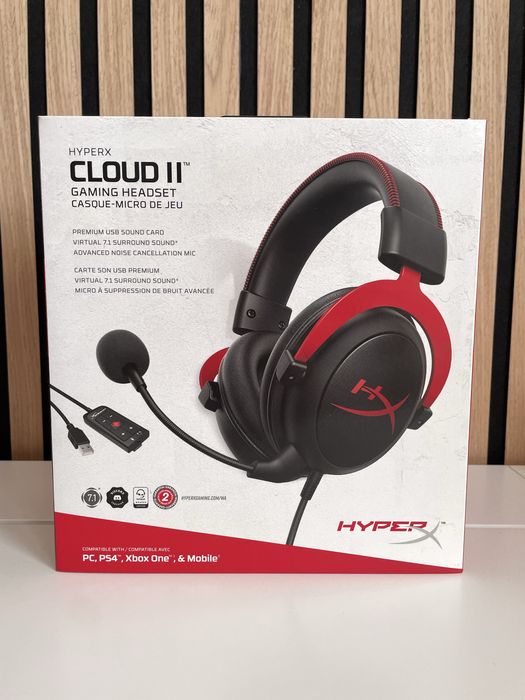 Headset HyperX Cloud II
