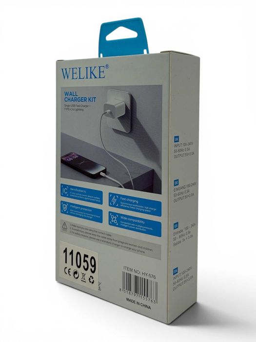 Ładowarka USB C - lightning WeLike HY-576 | 30W