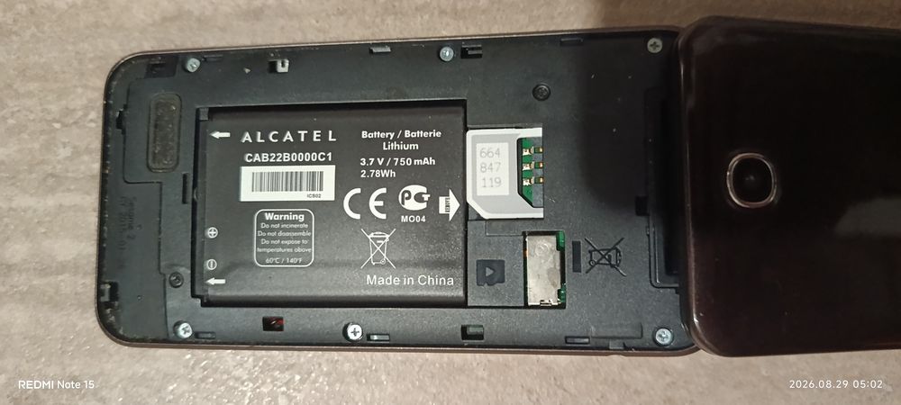 Telefon komórkowy Alcatel