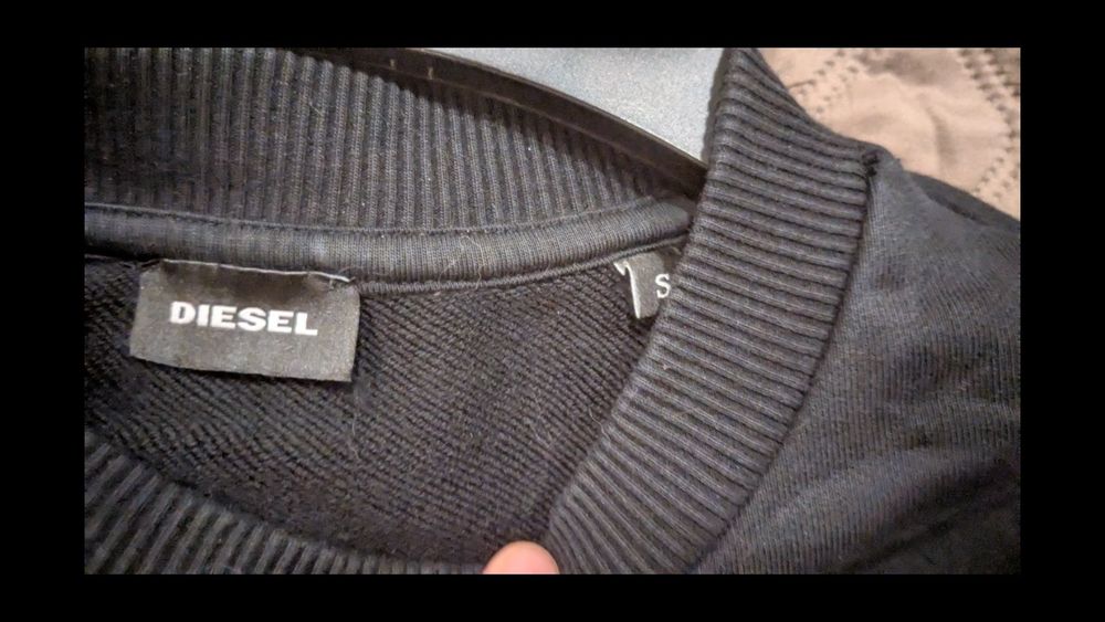 Світшот diesel m-л(на бірці s) заміри в описі 8.5/10