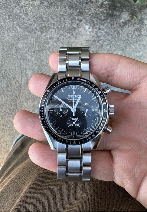 Seiko Speedmaster Mod - Homage Omega Speedmaster