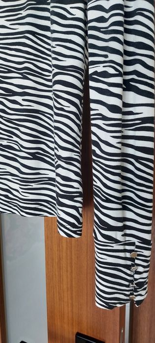 Bluzka zebra biało czarna Orsay r. S, 36