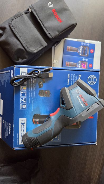 Kamera termowizyjna termokamera Bosch GTC 600 C nowa zestaw z etui