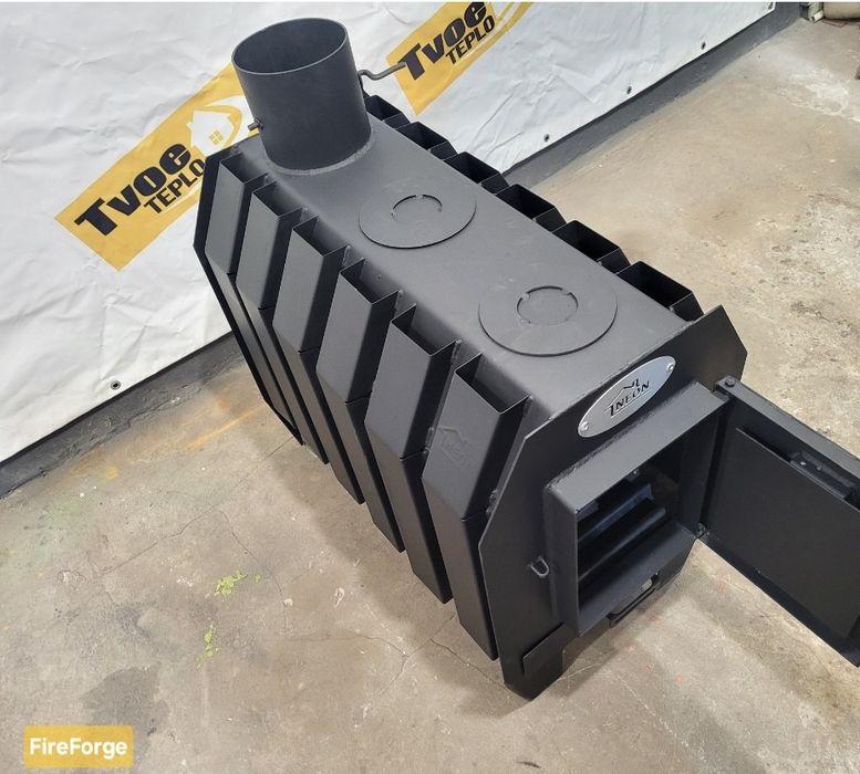 От 10 до 200м2/ Печь Булерьян Буржуйка / Піч Булер'ян с Комфоркой